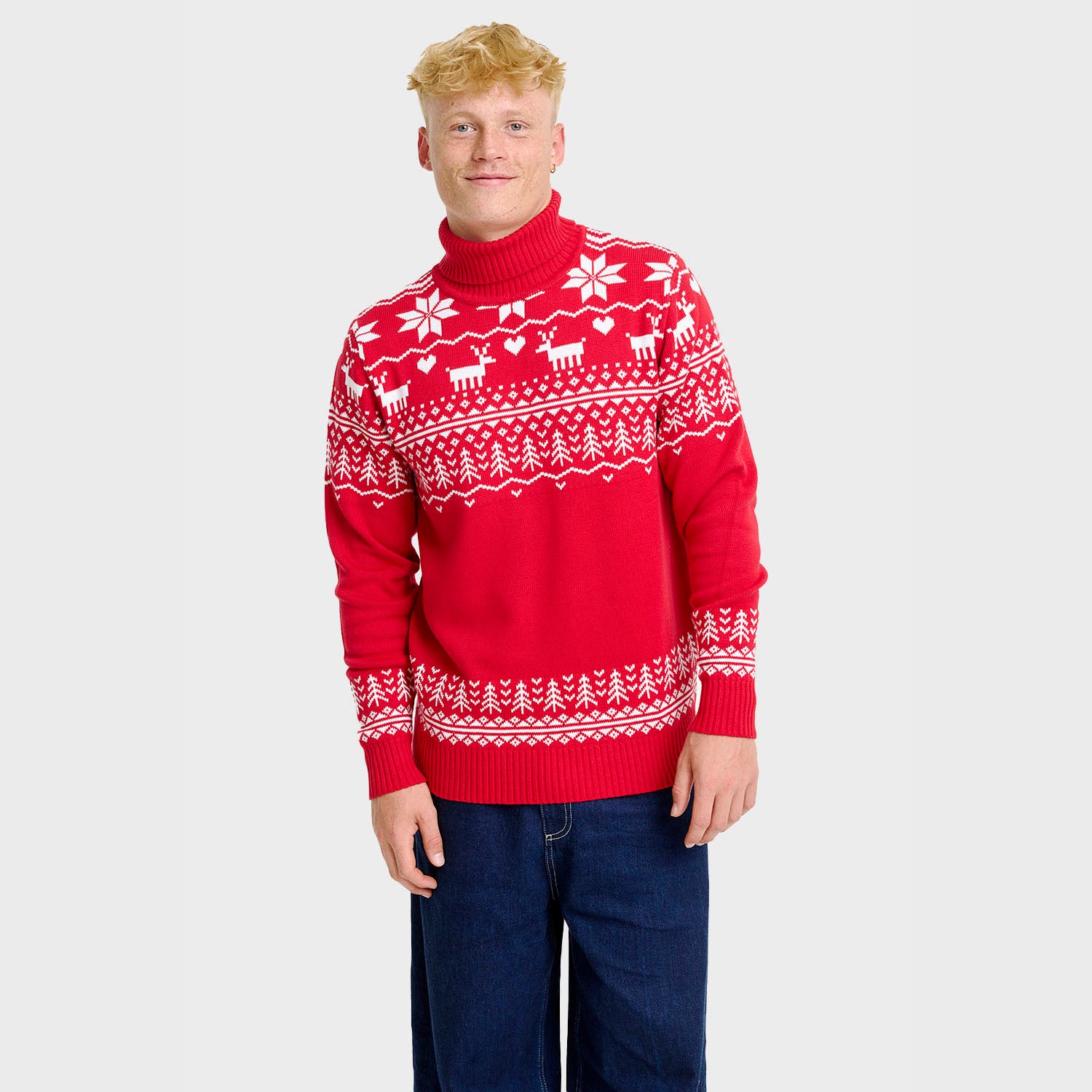 The greenlandish juleturtleneck - Herre.